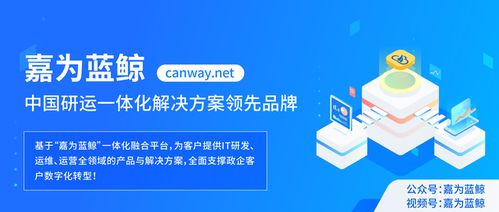 嘉為藍鯨榮登信息技術服務運維工具名錄及IT服務工具圖譜，彰顯卓越技術服務實力